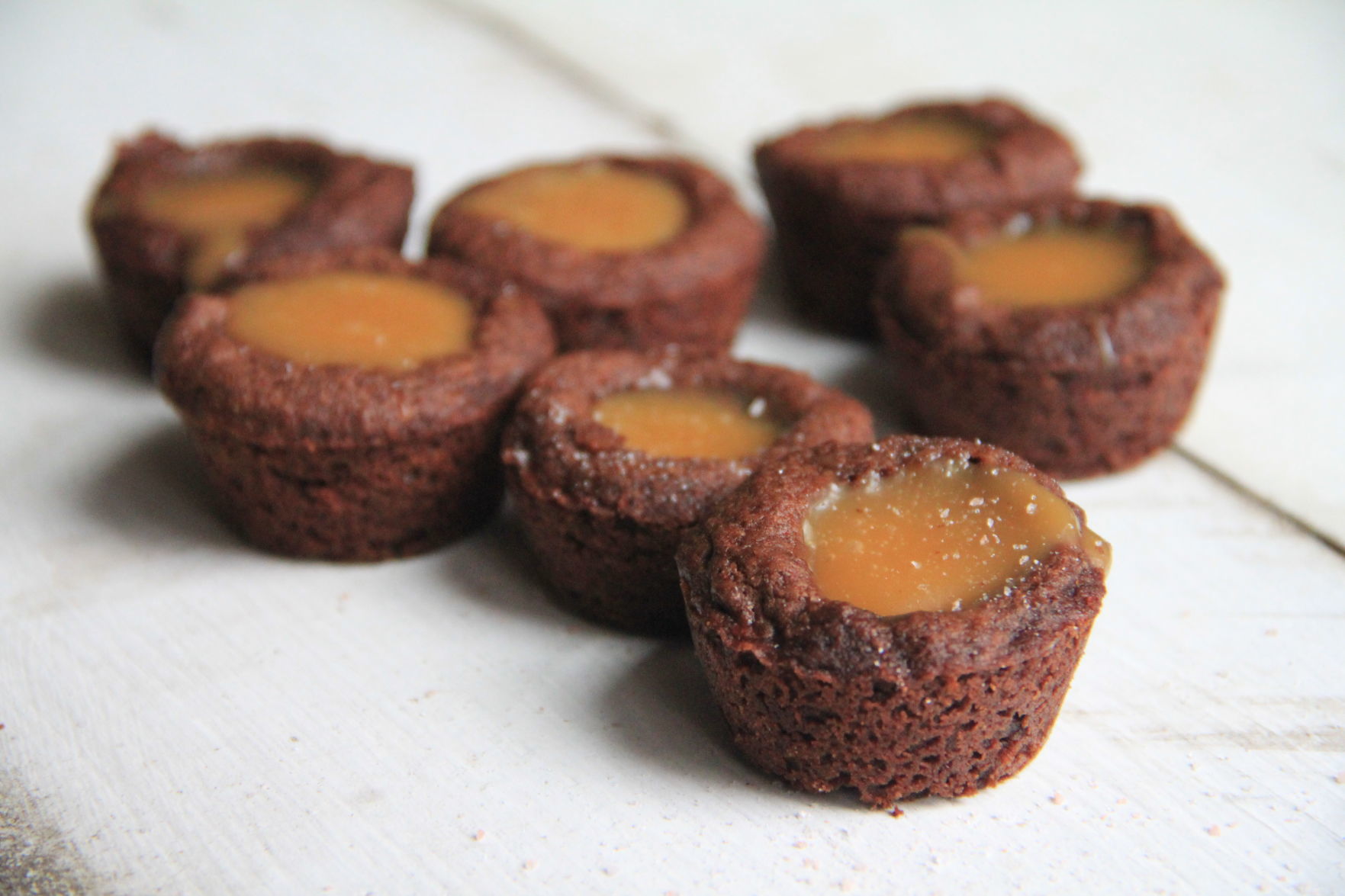 Salted Caramel Chocolate Cups
